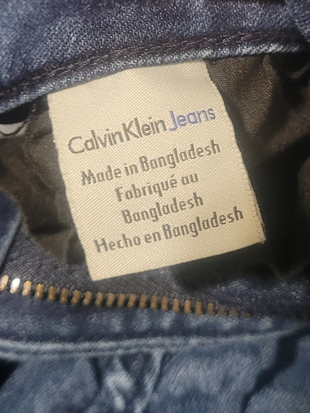 Calvin Klein Women's Medium Blue Slim Boyfriend Jeans Size 4 - Picture 5 of 5
